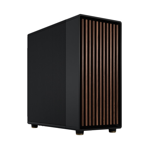 Fractal Design FD-C-NOR1X-01 carcasa de ordenador Midi Tower Negro, Carbón vegetal - Imagen 2