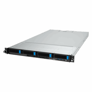 ASUS RS500A-E12-RS4U Socket SP5 Bastidor (1U) Negro, Plata