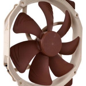 NOCTUA VENTILADOR CAJA NF-A15 PWM, 140MM FAN, 140X150X25MM, 12V, 1200RPM/900RPM/300RPM, 19,2 DB(A), 115,5 M3/H, 1,51 MM H2O, 4 PINES