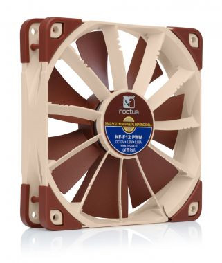 NOCTUA VENTILADOR CAJA NF-F12PWM 300/1200/1500RPM, 120MM FAN - Imagen 3
