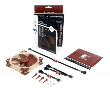 NOCTUA VENTILADOR CAJA NF-F12PWM 300/1200/1500RPM, 120MM FAN - Imagen 6