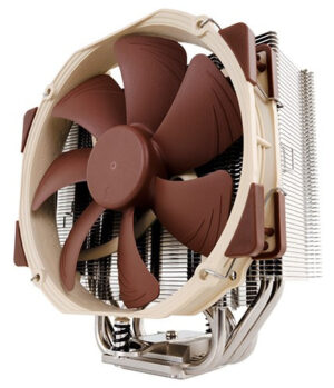 NOCTUA COOLER CPU NH-U14S 1X NF-A15PWM, 6 HEATPIPES TOWER, 140 MM, INTEL LGA1851, LGA1700, LGA1200, LGA1151, AMD AM5, AM4