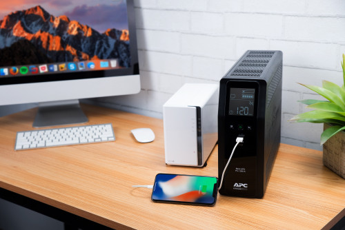 APC BACK UPS PRO BR 1200VA sistema de alimentación ininterrumpida (UPS) Línea interactiva 1,2 kVA 720 W 8 salidas AC - Imagen 8