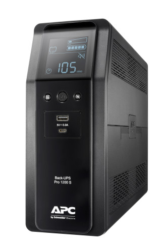 APC BACK UPS PRO BR 1200VA sistema de alimentación ininterrumpida (UPS) Línea interactiva 1,2 kVA 720 W 8 salidas AC - Imagen 15
