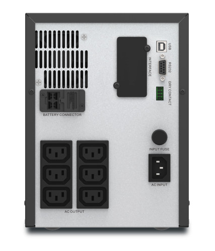 APC Easy UPS SMV sistema de alimentación ininterrumpida (UPS) Línea interactiva 2 kVA 1400 W 6 salidas AC - Imagen 4