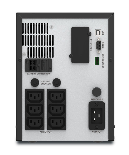 APC Easy UPS SMV sistema de alimentación ininterrumpida (UPS) Línea interactiva 3 kVA 2100 W 6 salidas AC - Imagen 4