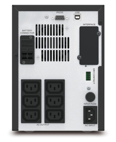 APC Easy UPS SMV sistema de alimentación ininterrumpida (UPS) Línea interactiva 0,75 kVA 525 W 6 salidas AC - Imagen 4