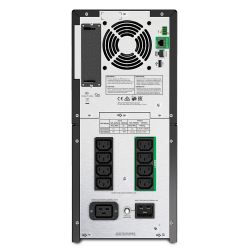 APC SMT3000IC sistema de alimentación ininterrumpida (UPS) Línea interactiva 3 kVA 2700 W 9 salidas AC - Imagen 3