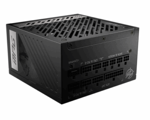 MSI MPG A1000G PCIE5 unidad de fuente de alimentación 1000 W 20+4 pin ATX ATX Negro