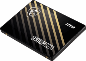 MSI SPATIUM S270 SATA 2.5 480GB unidad de estado sólido 2.5" Serial ATA III 3D NAND