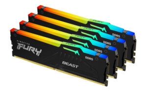 Kingston Technology FURY Beast RGB módulo de memoria 64 GB 4 x 16 GB DDR5