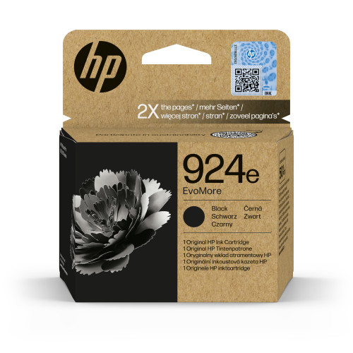 HP Cartucho de Tinta Original EvoMore 924e negra - Imagen 2