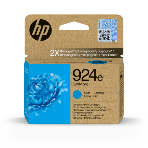 HP Cartucho de Tinta Original EvoMore 924e cian - Imagen 2