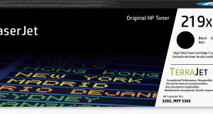 HP Cartucho de Tóner Original LaserJet 219X de alta capacidad negro