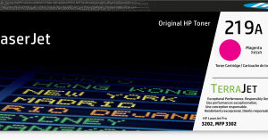 HP Cartucho de Tóner Original LaserJet 219A magenta