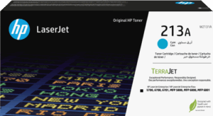 HP Cartucho de tóner Original LaserJet 213A cian