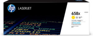 HP Cartucho de tóner Original LaserJet 658X amarillo de alta capacidad