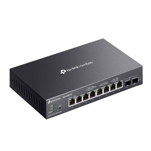 TP-Link Omada SG2210XMP-M2 switch Gestionado L2/L2+ 2.5G Ethernet (100/1000/2500) Energía sobre Ethernet (PoE) Negro - Imagen 4