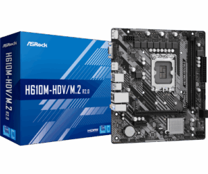 Asrock H610M-HDV/M.2 R2.0 Intel H610 LGA 1700 micro ATX