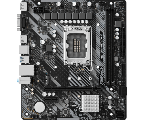 Asrock H610M-HDV/M.2 R2.0 Intel H610 LGA 1700 micro ATX - Imagen 3