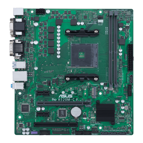 ASUS PRO A520M-C II/CSM AMD A520 Zócalo AM4 micro ATX - Imagen 3