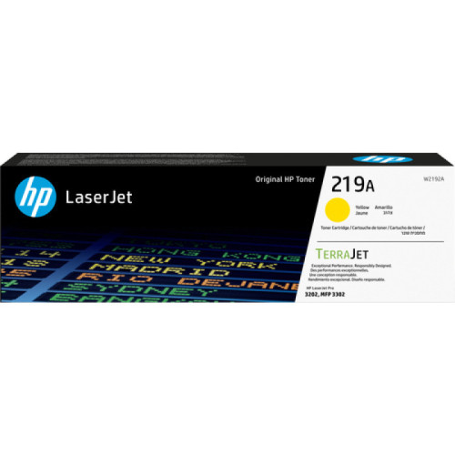 HP TONER 219A AMARILLO - Imagen 2