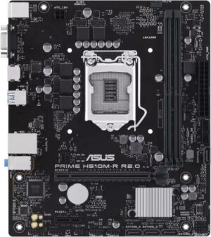 PLACA ASUS PRIME H510M-R-SI R2.0 (BULK),INTEL,1200,H510,2DDR4,64GB,VGA+DVI+HDMI,GBLAN,4SATA3,3USB3.2,MATX