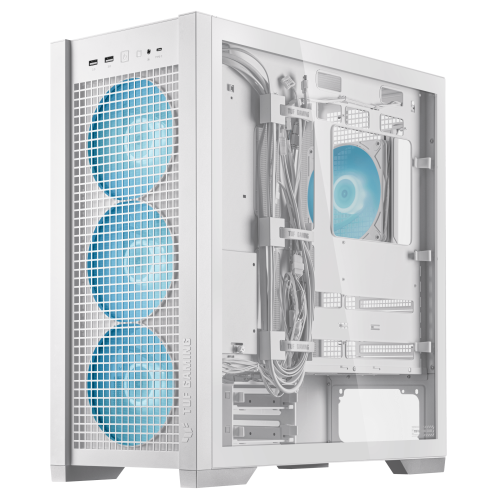 ASUS TUF Gaming GT302 ARGB Midi Tower Blanco - Imagen 15