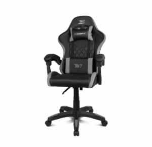 DRIFT DR35BG silla para videojuegos Silla para videojuegos de PC Asiento acolchado Negro, Gris