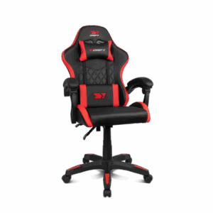 DRIFT DR35BR silla para videojuegos Silla para videojuegos de PC Asiento acolchado Negro, Rojo