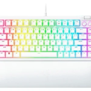 TECLADO RAZER BLACKWIDOW V4 75% BLANCO (USA) (RZ03-05001700-R3M1)
