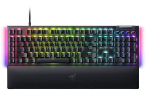 TECLADO RAZER BLACKWIDOW V4 GREEN SWITCH (USA) (RZ03-04690100-R3M1)