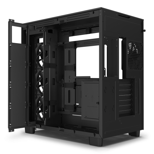 NZXT H9 All Black Midi Tower Negro - Imagen 7
