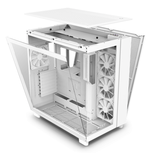 NZXT H9 All white Midi Tower Blanco - Imagen 6