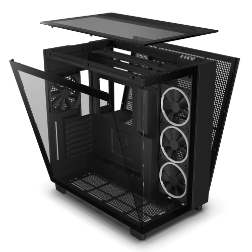 NZXT H9 Elite Midi Tower Negro - Imagen 7