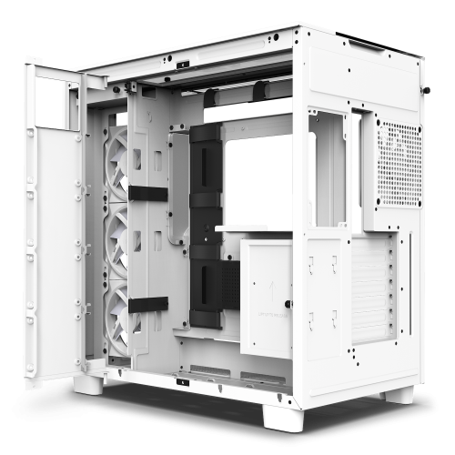 NZXT H9 Elite Midi Tower Blanco - Imagen 2