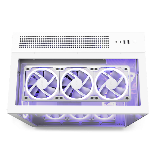 NZXT H9 Elite Midi Tower Blanco - Imagen 4