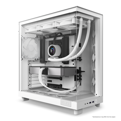 NZXT H6 Air Flow Midi Tower Blanco - Imagen 4