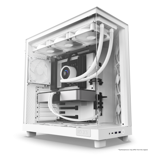 NZXT H6 Air Flow Midi Tower Blanco - Imagen 5