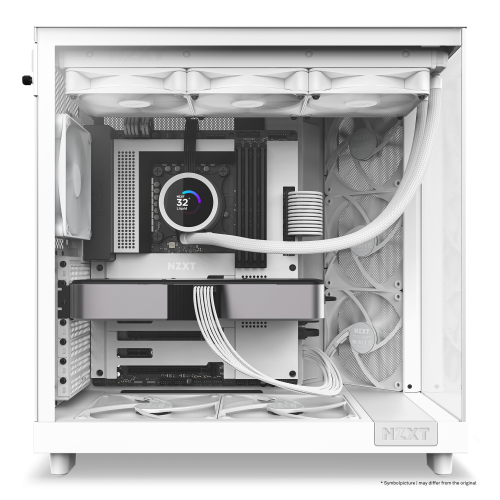 NZXT H6 Air Flow Midi Tower Blanco - Imagen 14