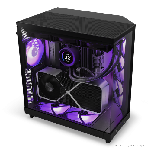 NZXT H6 Air Flow Midi Tower Negro - Imagen 16