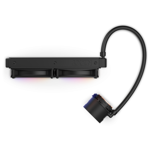 NZXT Kraken 240 RGB Procesador Sistema de refrigeración líquida todo en uno 12 cm Negro 1 pieza(s) - Imagen 3