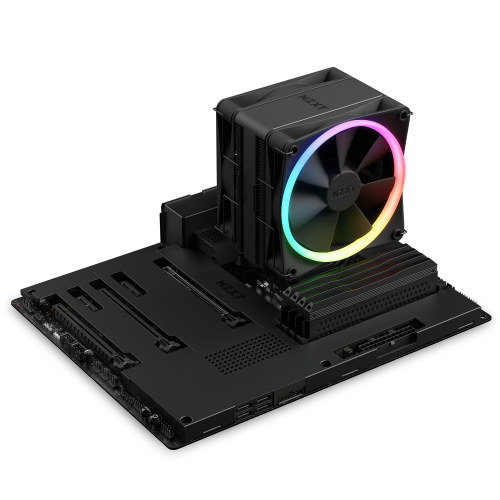 NZXT T120 RGB Procesador Refrigerador de aire 12 cm Negro 1 pieza(s) - Imagen 7