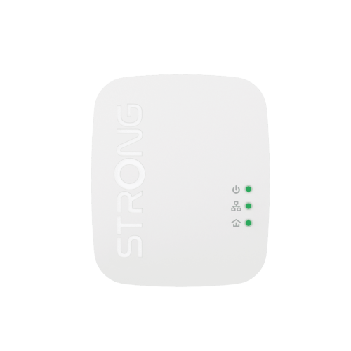 Strong POWERLWF1000DUOMINI adaptador de red PowerLine 1000 Mbit/s Ethernet Wifi Blanco 2 pieza(s)