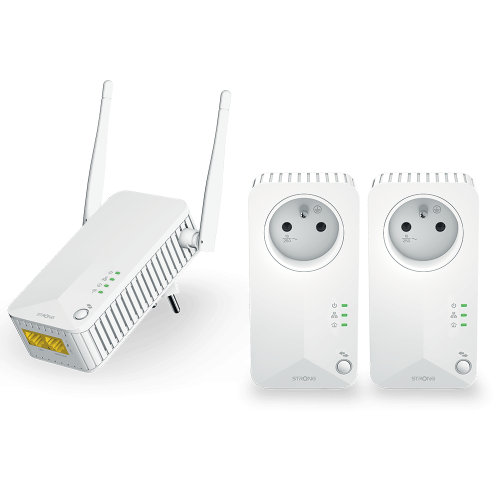 Strong Powerline WiFi 600 Triple Pack V2 600 Mbit/s Ethernet - Imagen 2