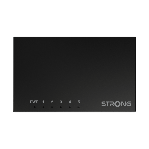 Strong SW5000M switch Gigabit Ethernet (10/100/1000) Negro - Imagen 2