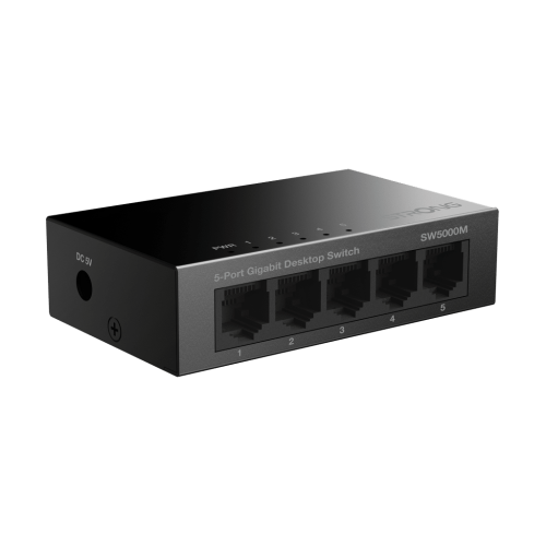 Strong SW5000M switch Gigabit Ethernet (10/100/1000) Negro - Imagen 7