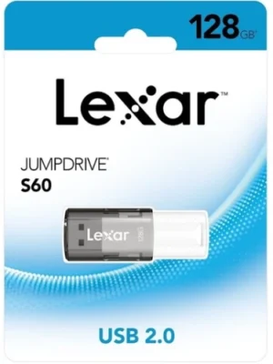 LEXAR 128GB JUMPDRIVE S60 USB 2.0 FLASH DRIVE