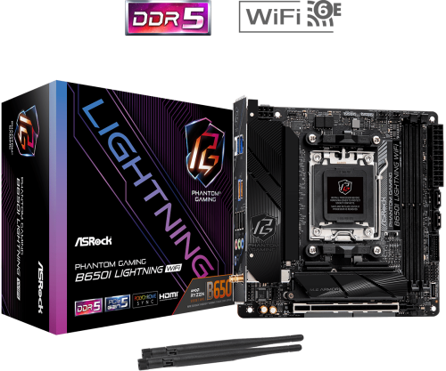Asrock B650I Lightning WiFi AMD B650 Zócalo AM5 mini ITX - Imagen 7