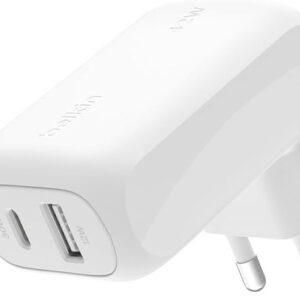 BOOSTCHARGE™ 42W - 30W USB-C PD PPS + 12W USB-A DUAL WALL CHARGE